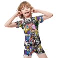 thumbnail image 4 of Undertale Boys 2-Piece Swimsuit Set, Short Sleeve Rash Guard & Swim Trunks, 4 of 7