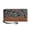 Floral Pattern, variant on Skeleton Guitar Zip-Around Women's Wallets for Travel Shopping Beach, PU Leather Zip Around Long Purse