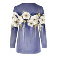 thumbnail image 4 of Dyegold Sweatshirts For Women Loose Fit Savings Y2k Workout Fleece Casual Hoodie Teen Girls Work Floral Vintage Tops Oversized Half Zip Sweater Ladies Comfy Pullover Winter Plus Size Jacket Shirts, 4 of 5