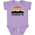 thumbnail image 3 of Inktastic Anchorage Alaska Skyline Boys or Girls Baby Bodysuit, 3 of 5