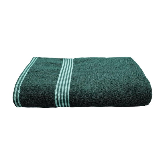 Space Fly Cotton Luxury Large Size Bath Towel 500 Gsm (Green)