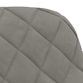 thumbnail image 5 of vidaXL Dining Chairs 2 pcs Light Grey Velvet, 5 of 5