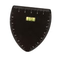 thumbnail image 3 of Xuanheng Eyebrow Stencil Ruler Makeup Symmetry Tool Black Accessories with Arch Guide V Shape, 3 of 8