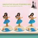 thumbnail image 3 of 1 Piece Hawaiian Dancer Car Interior Decoration Solar Dancing Swing Toy Hawaiian Hula Dashboard Doll G, 3 of 3