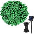 thumbnail image 1 of Dinheiro Guirnaldas de luces solares de 72 pies, 200 LED, 8 patrones, luces de hadas para jardín, patio, cerca, balcón, exterior, 1 of 5