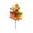 Yellow, variant on Halloween Clearance Boovnll Fall Flowers, Maple Leaves Pumpkin Artificial Flowers for Outdoors Indoor Fake Flowers for Thanksgiving Wedding Tables Centerpiece Party Decor, Fall Decorations for Home