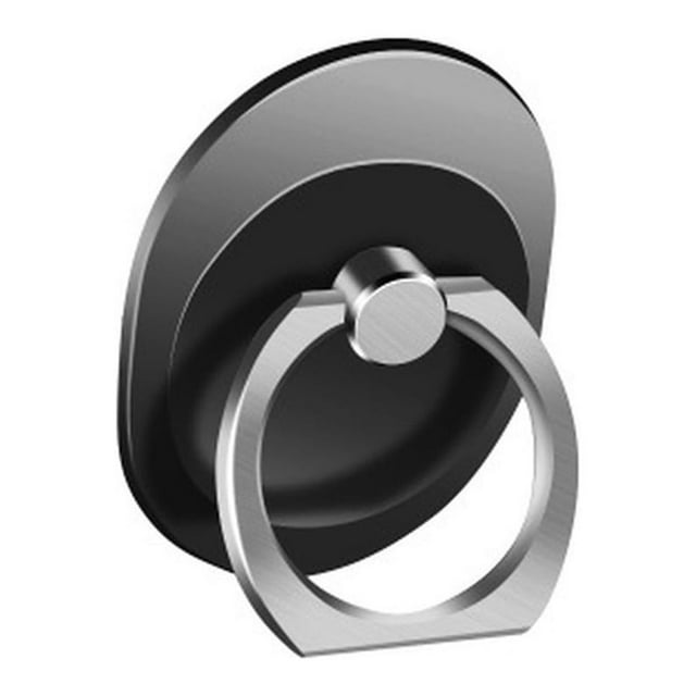 stanreset Support de Doigt de Téléphone à 360 Degrés Support de Téléphone Intelligent Autocollant Support de Téléphone Intelligent Support Support pour Noir 1 Ensemble