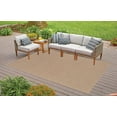 thumbnail image 6 of Ambiant Broadway Collection Kids Favourite Indoor Outdoor Area Rug Beige - 8' Square Non Slip Backing, 6 of 6