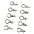 thumbnail image 4 of harayaa 10 Pieces Eye Bolts Professional Multifunctional Metal Accessory Portable Sturdy, 4 of 8