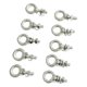 thumbnail image 4 of 10 piezas de pernos de ojo roscados Accesorios de pernos de ojo Premium Fácil de instalar Profesional Portátil Práctico Perno de de anillo Durabilidad, 4 of 8