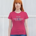 thumbnail image 3 of Tee Hunt You are The Monday of My Life T-Shirt Funny Sarcastic Mood Women's T-Shirt Tee, Pink, XX-Large, 3 of 5