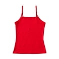 thumbnail image 1 of Top Ilusión para Dama, Doble Tela al Frente Liso Rojo Talla M, 1 of 4