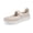 Beige, variant on YOURDIARY Womens Mary Jane Walking Shoes Breathable Mesh Hook and Loop Non-Slip Casual Sneakers