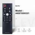 thumbnail image 4 of Universal Remote Control for LG Sound Bar for SL10Y, SL8YG, SL9Y Models Accessory Rc Part, 4 of 8