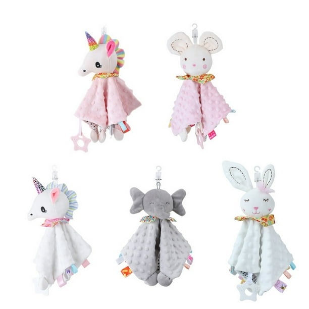Manta de Apego Bebe Peluche Extra Suave Texturas Juguete DaraBaby Jug0031