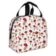 thumbnail image 2 of Disketp Red Mushroom for Insulated Lunch Bag for Women and Men, Perfect for Work, Hiking, Picnic, 2 of 8