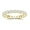 Gold, variant on 3mm 925 Sterling Silver Wedding Band Round Cubic Zirconia Full Eternity Stackable Engagement Ring for Women Size 3-13