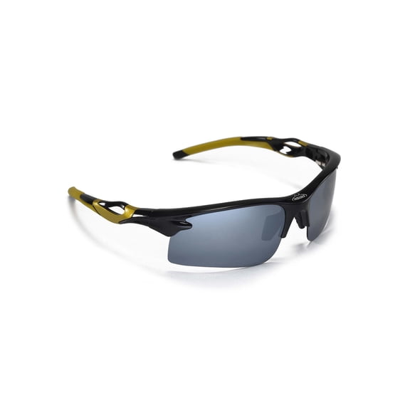 Walleva Polarized Sports Sunglasses For Fishing/Biking/Hiking/Golf/Ski - Multiple Options Available (Titanium Mirror Coated - Polarized)