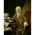 thumbnail image 3 of Jacques-André-Joseph Aved 20x24 Black Modern Framed Museum Art Print Titled - Portrait of Marc De Villiers, Secretary of the King, 3 of 5
