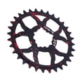 thumbnail image 4 of Bike Chainring,Aluminium Alloy Hollow Single 32T Round Chainwheel Positive and Negative Tooth Disc Chainring, 4 of 7