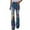 06#Blue, variant on Hfyihgf Bell Bottom Jeans for Women High Rise Flared Floral Print Stretch Jean Wide Leg Bootcut Slim Denim Pants(Blue,3XL)