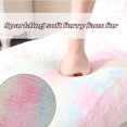 thumbnail image 4 of Guyou Mermaid Swivel Chair for Kids Ages 5-12 - Adjustable Height Children's Chair with Faux Fishtail Back & Rollers - Study/Dressing Desks Chairs for Bedroom, Fresh Pink, 4 of 7