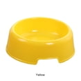 thumbnail image 4 of Becaristey Durable And Long-lasting Dog Bowl Multifunctional And Easy To Clean Cute Practical Plastic Dog Bowls yellow 1Set, 4 of 6
