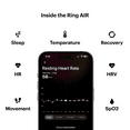 thumbnail image 4 of Ultrahuman Ring AIR Size 13 - World’s Lightest Sleep-Tracking Wearable - Space Silver, 4 of 7