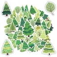 thumbnail image 5 of 35pcs Green Tree Stickers Nature Christmas Stickers Cute Decals for Notebooks Suitcase Fridge, 5 of 9