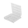 thumbnail image 4 of unbranded 5Ud Estuche Rígido Transparente Para Caja Electrónica De Baterías Aa Y Aaa, 4 of 6
