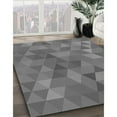 thumbnail image 3 of Ahgly Company Machine Washable Indoor Rectangle Transitional Carbon Gray Area Rugs, 5' x 8', 3 of 7
