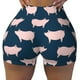 thumbnail image 2 of Fotbe Pig 1 Shorts Sin Costuras – Shorts Deportivos de Cintura Alta para Mujer, Elásticos para Gimnasio, Yoga, Running o Ciclismo-Small, 2 of 8