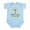Sky Blue, variant on CafePress - Tree Hugger Infant Bodysuit - Baby Light Bodysuit, Size Newborn - 24 Months