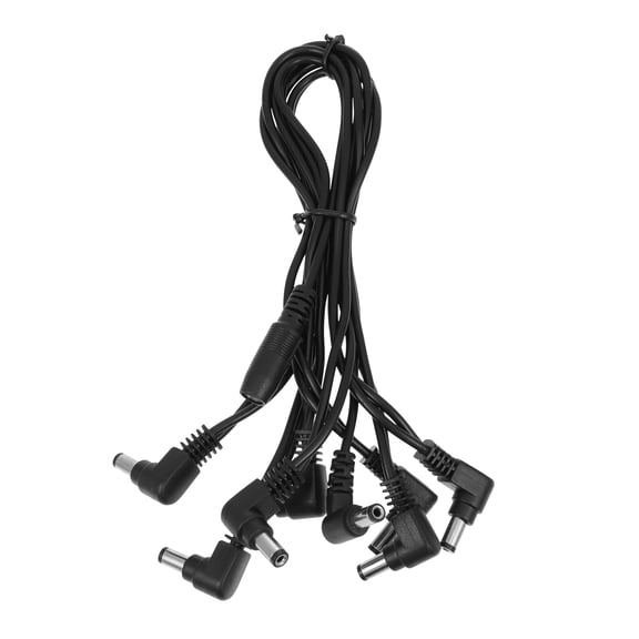 BESTYASH effect cable Electric Guitar Pedal Power Cord with 1Pcs