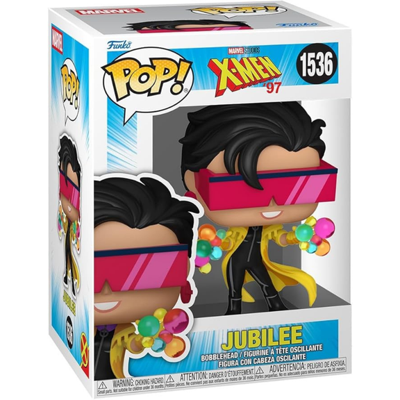Funko Pop! Marvel: X-Men'97 - Jubilee - 1/6 Odds for Rare Chase Variant - Collectable Vinyl Figure - Gift Idea - Official Merchandise - Toys for Kids & Adults - Comic Books Fans