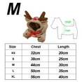 thumbnail image 2 of Disfraz navideño para perro y gato, vestido divertido para mascota, atuendos para cachorros, ropa navideña, 2 of 6