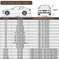 thumbnail image 2 of Kayme Funda Coche de 6 Capas, Cubre Coches Exterior Impermeable Transpirable Anti-UV Antipolvo con C, 2 of 6
