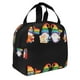 thumbnail image 2 of Fotbe Happy Pride Gnome Bolsa Térmica con Estampado y Forro de Aluminio Grueso Bolsa de Almuerzo con Bolsillo Frontal para Hombres y Mujeres, Ideal para Trabajo, Escuela, 2 of 8