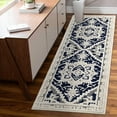 thumbnail image 7 of Tzou Vintage Boho Runner Rugs 2'x6' for Kitchen, Low Pile Medallion Carpet for Hallway Laundry Room, 7 of 7