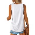 thumbnail image 5 of ROSVIGOR Tank Top for Women Scoop Neck Shirts Loose Fit Summer Sleeveless Tops, 5 of 6