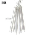 thumbnail image 2 of 2pcs Meteor Shower Lights, 11.8in 8 Tubes 192 LEDs Meteor Lights, Icicle Snow Falling Christmas Lights, Rain Drop String Waterproof Cascading Lights Indoor Outdoor Xmas Tree Wedding Party Decor, 2 of 10
