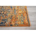 thumbnail image 4 of Nourison Passion Traditional Teal/Sun 1'10" x 2'10" Area Rug, (2x3), 4 of 6