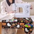 thumbnail image 4 of HELLHERO Sewing Machine Pad Beautiful & Practical Fusion Premium Fabric Lightweight Foldable 25.2×24.4 Inch, Ghost Pumpkin Pattern, 4 of 5