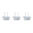 thumbnail image 1 of Yuarrent Cubo de flores ligero - para macetas colgantes de metal resistentes a la intemperie para interiores y exteriores blanco 28 * 13 * 12 * Type1 NO1, 1 of 6