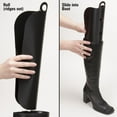 thumbnail image 5 of Household Essentials CedarFresh Boot Shapers, 2 Pairs, Plastic Boot Inserts, Pliable and Durable, Customizable Size, Perfect for Preserving Boot Shape and Quality, Black, 5 of 9