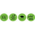 thumbnail image 2 of Darling Souvenir &nbsp;chocolate&nbsp;Candy Party Favor Graduation Theme Stickers 190 Pcs-Light Green, 2 of 2