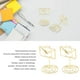 thumbnail image 3 of Portatarjetas de mesa ANGGREK 20 piezas dorado para comedor boda, 3 of 8