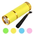 thumbnail image 1 of Soidarity Esmalte de uñas de mano, lámpara de secado rápido, secador de spa, linterna con pilas, arte de uñas, Mini antorcha de mano, equipo de Juegos de manicura Amarillo Soidarity CE001589-01, 1 of 6