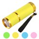 thumbnail image 3 of Luz de esmalte de uñas de mano Lámpara de secado rápido Secador de spa Secador de linterna Clavos operados por batería Art Mini Mano Torch Manicure Equipment Amarillo, 3 of 7