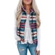 thumbnail image 1 of Tie Dye Sleeveless Fleece Vest, Comfortable Sleeveless Fleece Fluffy Vest Lightweight For Girls For Winter ANGGREK Otros, 1 of 6